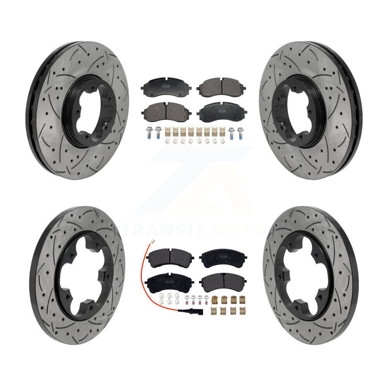 Transit Auto KDF-101771 Disc Brake Kit for 2021-2023 Ford Transit-350, Ford Transit-150, Ford Transit-250 - Front and Rear