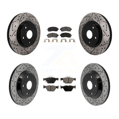 Transit Auto KDF-101773 Disc Brake Kit for 2019-2022 Subaru Forester - Front and Rear