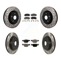 Transit Auto KDF-101774 Disc Brake Kit for 2020-2024 Subaru WRX, Subaru Legacy, Subaru Outback - Front and Rear