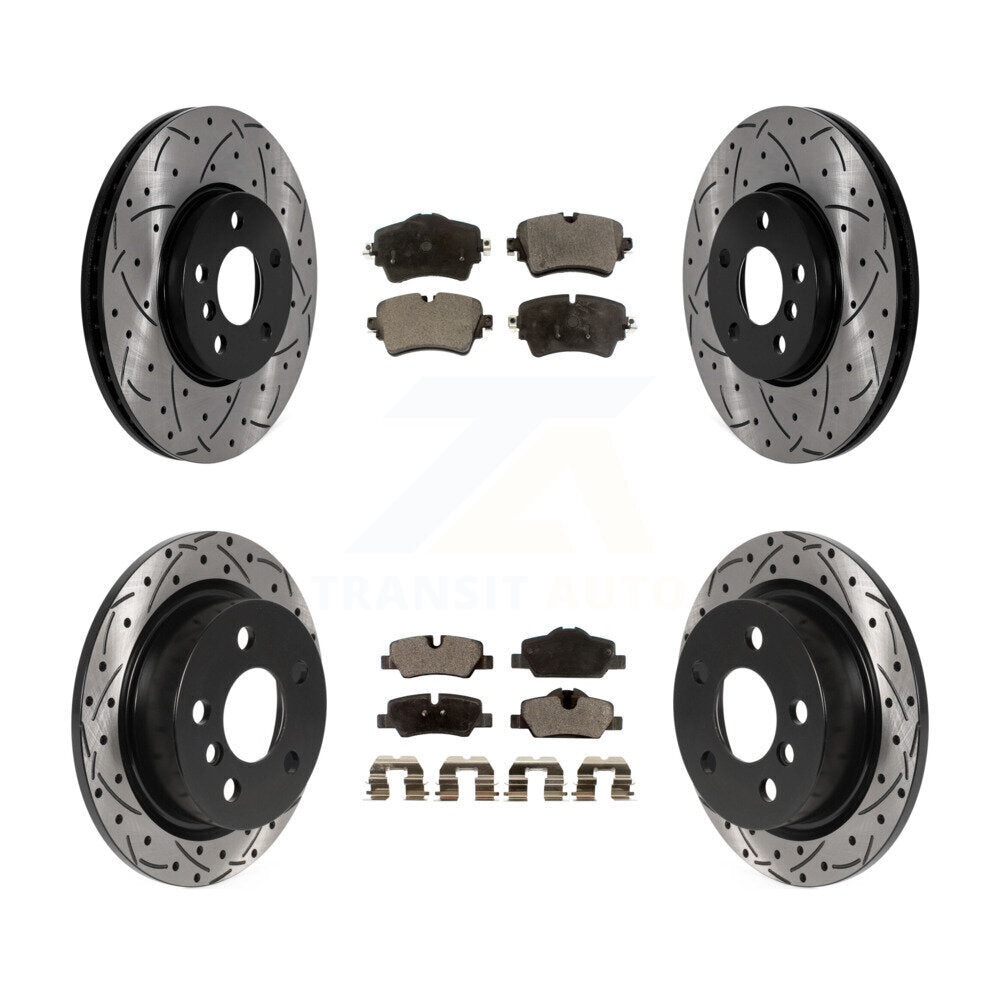 Transit Auto KDF-101785 Disc Brake Kit for 2022 Mini Cooper - Front and Rear