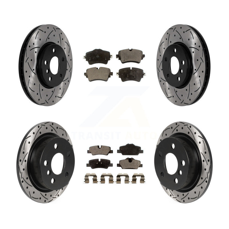 Transit Auto KDF-101785 Disc Brake Kit for 2022 Mini Cooper - Front and Rear