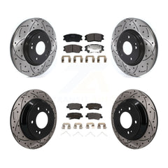 Transit Auto KDF-101790 Disc Brake Kit for 2020-2022 Kia Soul - Front and Rear