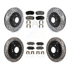 Transit Auto KDF-101793 Disc Brake Kit for 2022-2023 Hyundai Kona - Front and Rear