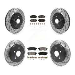 Transit Auto KDF-101797 Disc Brake Kit for 2020 Toyota Camry - Front and Rear