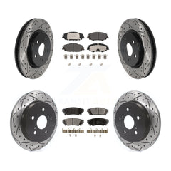 Transit Auto KDF-101799 Disc Brake Kit for 2023 Toyota Prius - Front and Rear