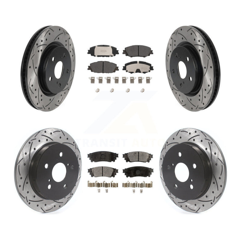 Transit Auto KDF-101799 Disc Brake Kit for 2023 Toyota Prius - Front and Rear