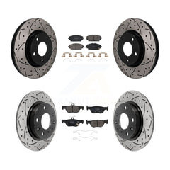 Transit Auto KDF-101802 Disc Brake Kit for 2019-2023 Mazda 3, Mazda 3 Sport - Front and Rear