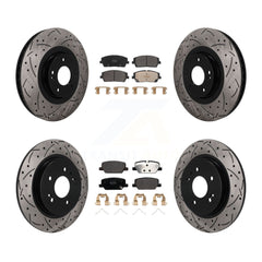 Transit Auto KDF-101804 Disc Brake Kit for 2020-2024 Hyundai Palisade, Kia Telluride - Front and Rear