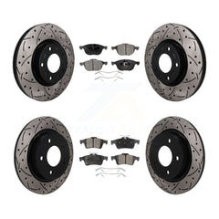 Transit Auto KDF-101816 Disc Brake Kit for 2004-2013 Mazda 3 Sport, Mazda 3 - Front and Rear