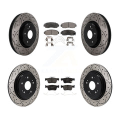 Transit Auto KDF-101827 Disc Brake Kit for 2022-2024 Acura RDX - Front and Rear