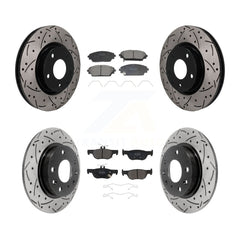 Transit Auto KDF-101831 Disc Brake Kit for 2020-2023 Mazda CX-30 - Front and Rear