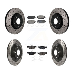 Transit Auto KDF-101832 Disc Brake Kit for 2020-2023 Mazda CX-30 - Front and Rear