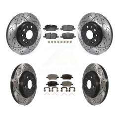 Transit Auto KDF-101837 Disc Brake Kit for 2021-2022 Chevrolet Camaro - Front and Rear