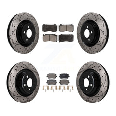 Transit Auto KDF-101841 Disc Brake Kit for 2014-2016 Dodge Charger - Front and Rear
