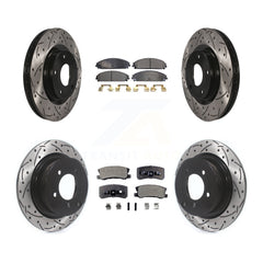 Transit Auto KDF-101848 Disc Brake Kit for 2008-2009 Dodge Caliber - Front and Rear