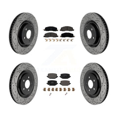 Transit Auto KDF-101856 Disc Brake Kit for 2020-2023 Lincoln Aviator - Front and Rear