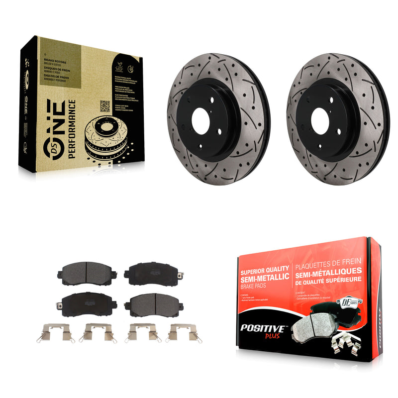 Transit Auto KDF-101880 Disc Brake Kit for 2019-2022 Subaru Forester - Front