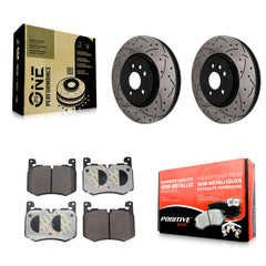 Transit Auto KDF-101883 Disc Brake Kit for 2017-2019 Jaguar F-Pace - Front