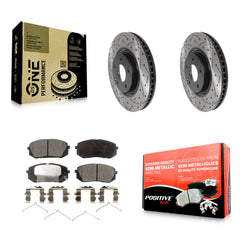 Transit Auto KDF-101888 Disc Brake Kit for 2020 Kia Optima - Front