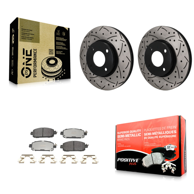 Transit Auto KDF-101896 Disc Brake Kit for 2024 Nissan Sentra - Front