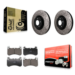Transit Auto KDF-101902 Disc Brake Kit for 2018-2021 Land Rover Range Rover, Land Rover Range Rover Sport - Front