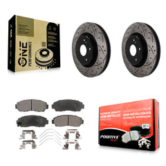 Transit Auto KDF-101915 Disc Brake Kit for 2019-2024 Acura RDX - Front