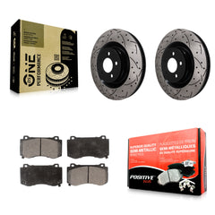 Transit Auto KDF-101923 Disc Brake Kit for 2005-2023 Dodge Challenger, Dodge Charger and More - Front