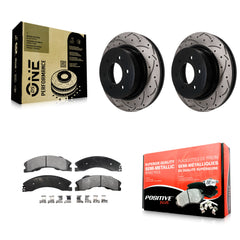 Transit Auto KDF-101933 Disc Brake Kit for 2016-2024 Nissan TITAN XD - Front