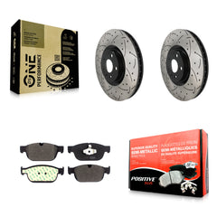 Transit Auto KDF-101934 Disc Brake Kit for 2016-2024 Volvo C40 Recharge, Volvo S60 and More - Front