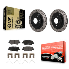 Transit Auto KDF-101944 Disc Brake Kit for 2022-2023 Hyundai Kona - Rear