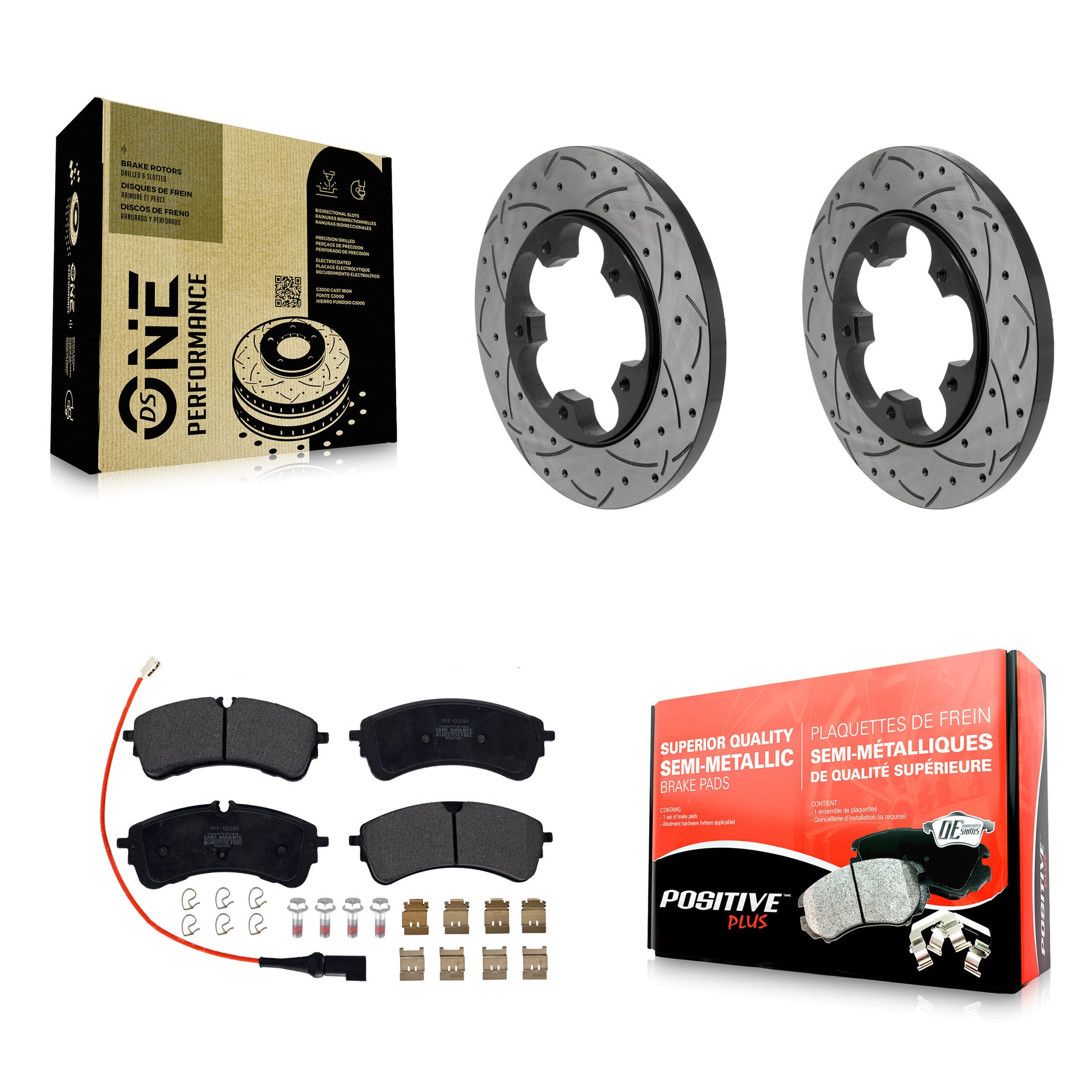 Transit Auto KDF-101967 Disc Brake Kit for 2020-2023 Ford Transit-350, Ford Transit-150, Ford Transit-250 - Rear