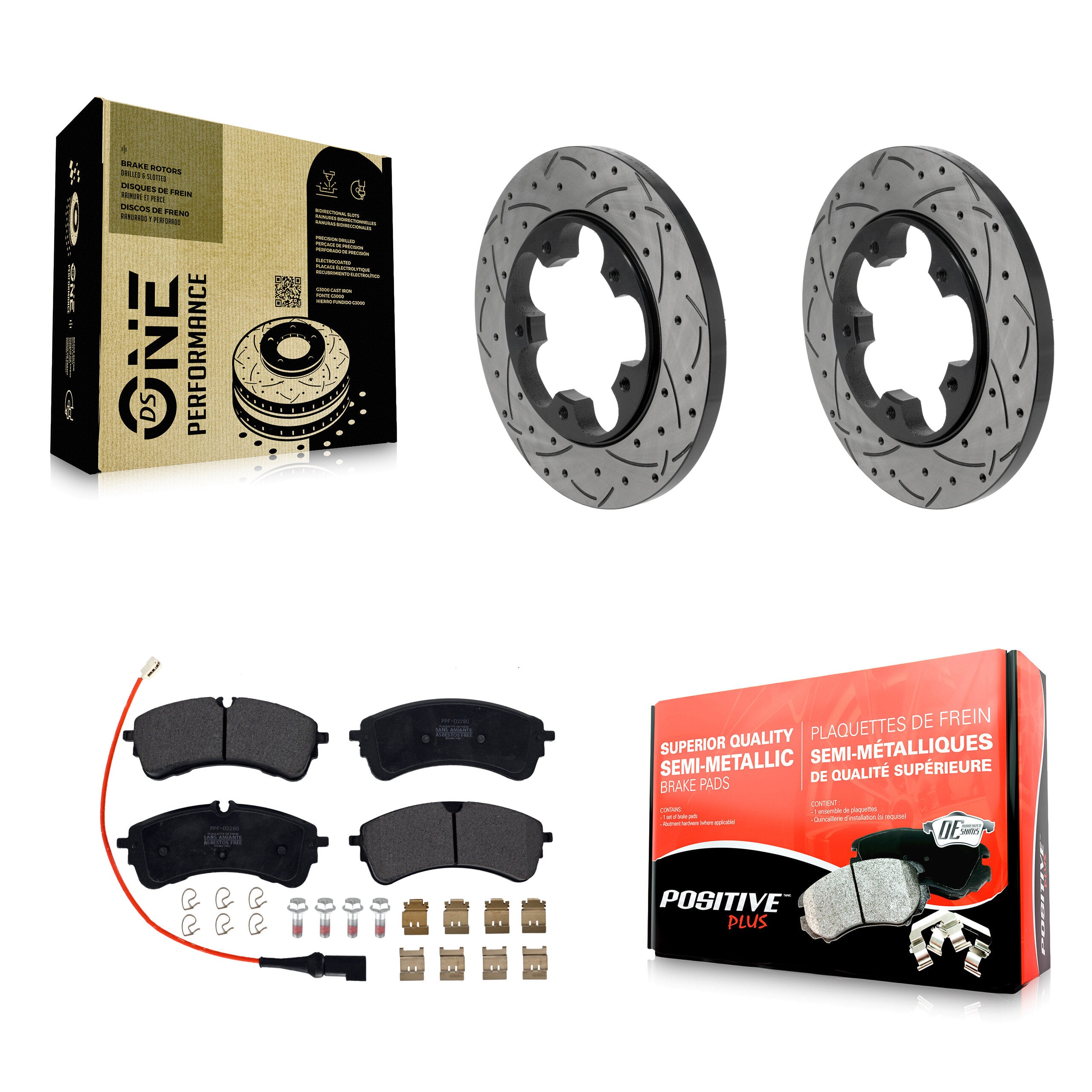 Transit Auto KDF-101967 Disc Brake Kit for 2020-2023 Ford Transit-350, Ford Transit-150, Ford Transit-250 - Rear