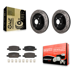 Transit Auto KDF-101977 Disc Brake Kit for 2017-2022 Tesla 3 - Rear