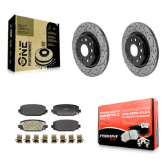 Transit Auto KDF-101978 Disc Brake Kit for 2021-2023 Jeep Grand Cherokee L - Rear