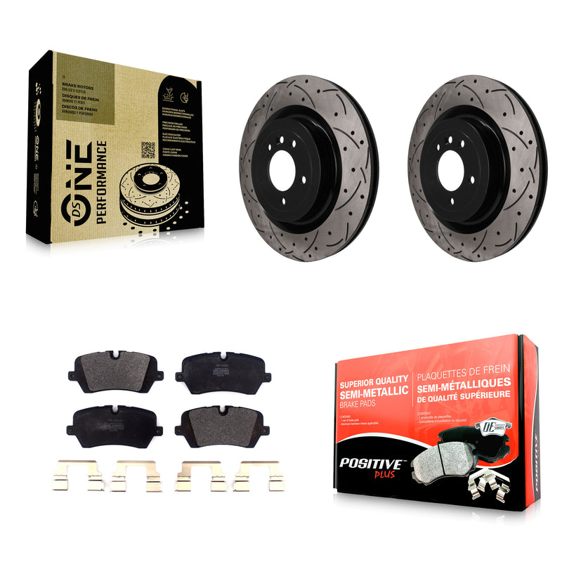 Transit Auto KDF-101980 Disc Brake Kit for 2013-2024 Land Rover Defender 110, Land Rover Defender 90 and More - Rear