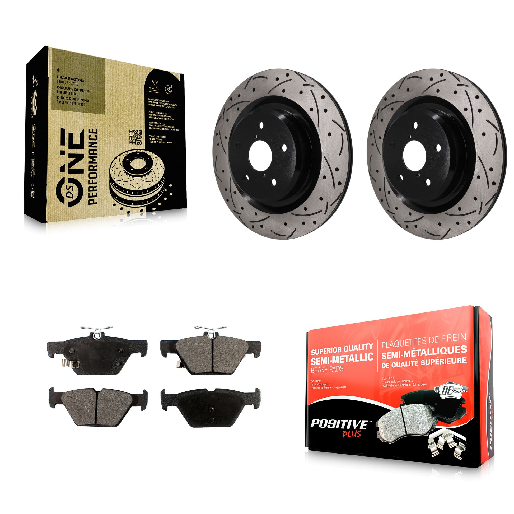 Transit Auto KDF-101982 Disc Brake Kit for 2019-2024 Subaru Ascent - Rear