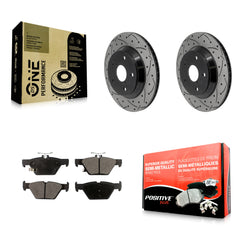 Transit Auto KDF-101983 Disc Brake Kit for 2019-2024 Subaru Crosstrek, Subaru Forester - Rear