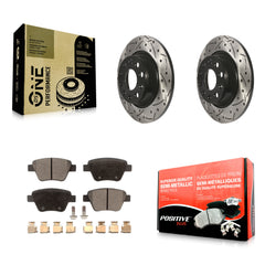Transit Auto KDF-101984 Disc Brake Kit for 2010-2013 Audi A3 Quattro, Volkswagen Eos - Rear