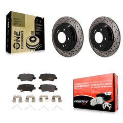 Transit Auto KDF-101997 Disc Brake Kit for 2020-2022 Kia Soul - Rear