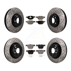 Transit Auto KDF-102012 Disc Brake Kit for 2013 BMW ActiveHybrid 7 - Front and Rear