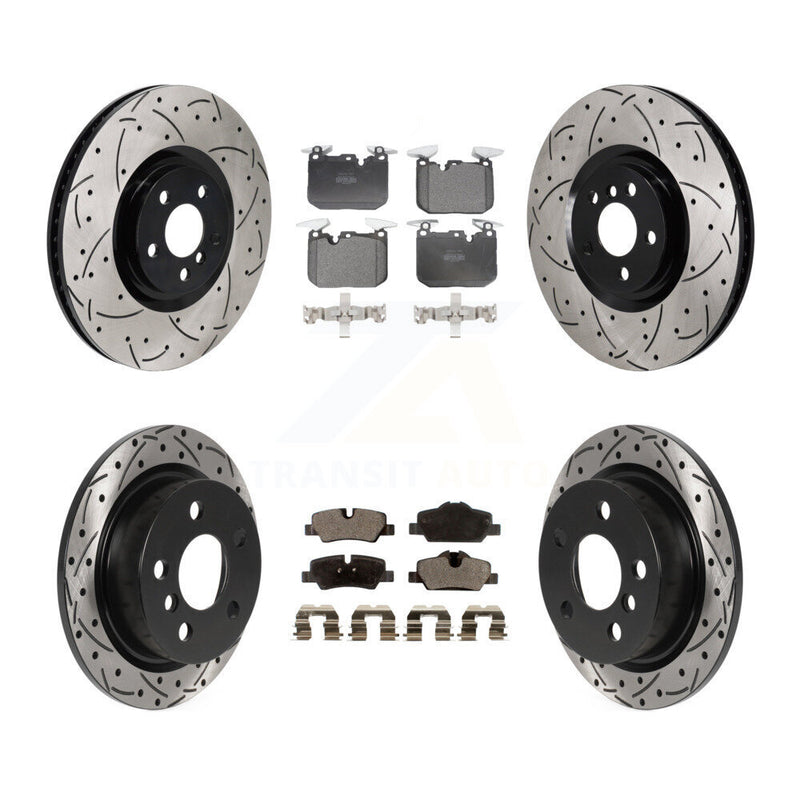 Transit Auto KDF-102013 Disc Brake Kit for 2021 Mini Cooper - Front and Rear