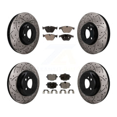 Transit Auto KDF-102014 Disc Brake Kit for 2011-2013 BMW 535i - Front and Rear