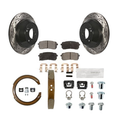 Transit Auto KDF-102022 Disc Brake Kit for 2018-2021 Kia Sedona - Rear