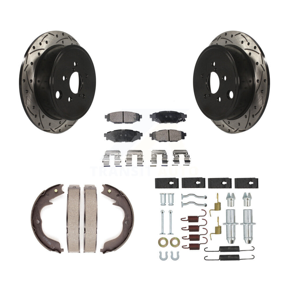Transit Auto KDF-102023 Disc Brake Kit for 2011 Subaru Impreza - Rear