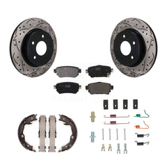 Transit Auto KDF-102028 Disc Brake Kit for 2018-2023 Nissan LEAF - Rear