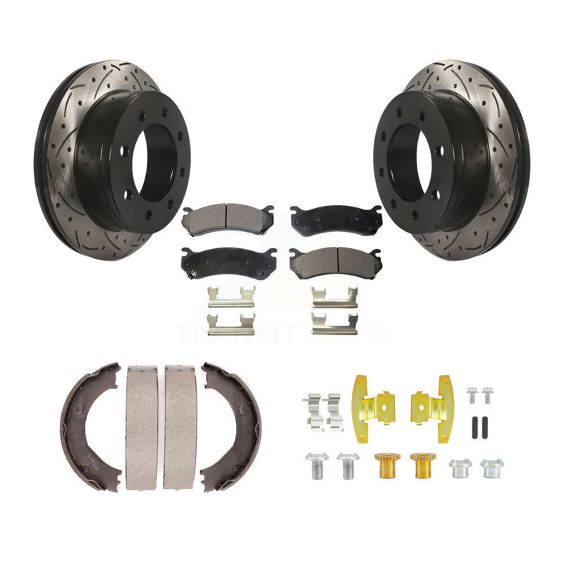 Transit Auto KDF-102035 Disc Brake Kit for 2003-2005 Chevrolet Suburban 2500, GMC Yukon XL 2500 - Rear