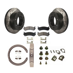 Transit Auto KDF-102036 Disc Brake Kit for 2004 GMC Sierra 2500 - Rear