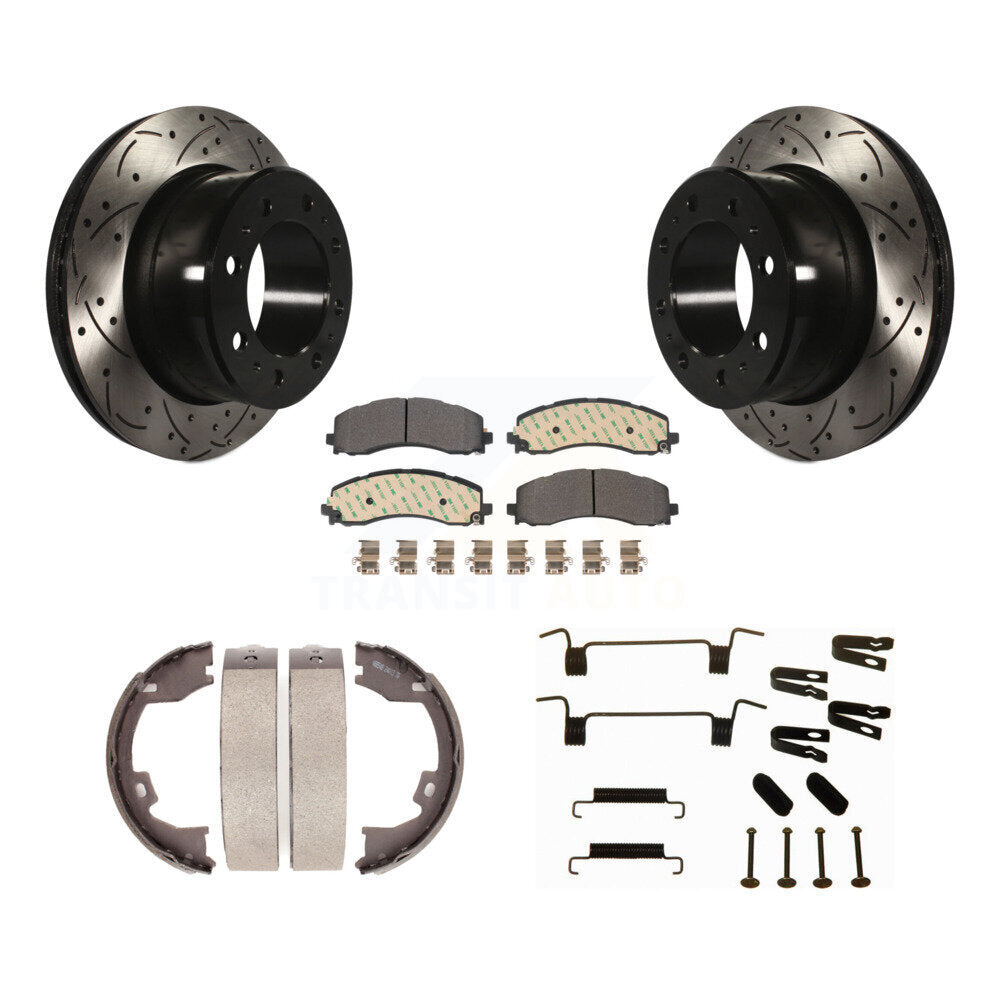 Transit Auto KDF-102041 Disc Brake Kit for 2019-2021 Ram 2500, Ram 3500 - Rear