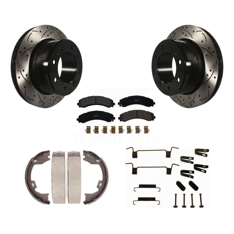 Transit Auto KDF-102042 Disc Brake Kit for 2020-2021 Ram 3500 - Rear
