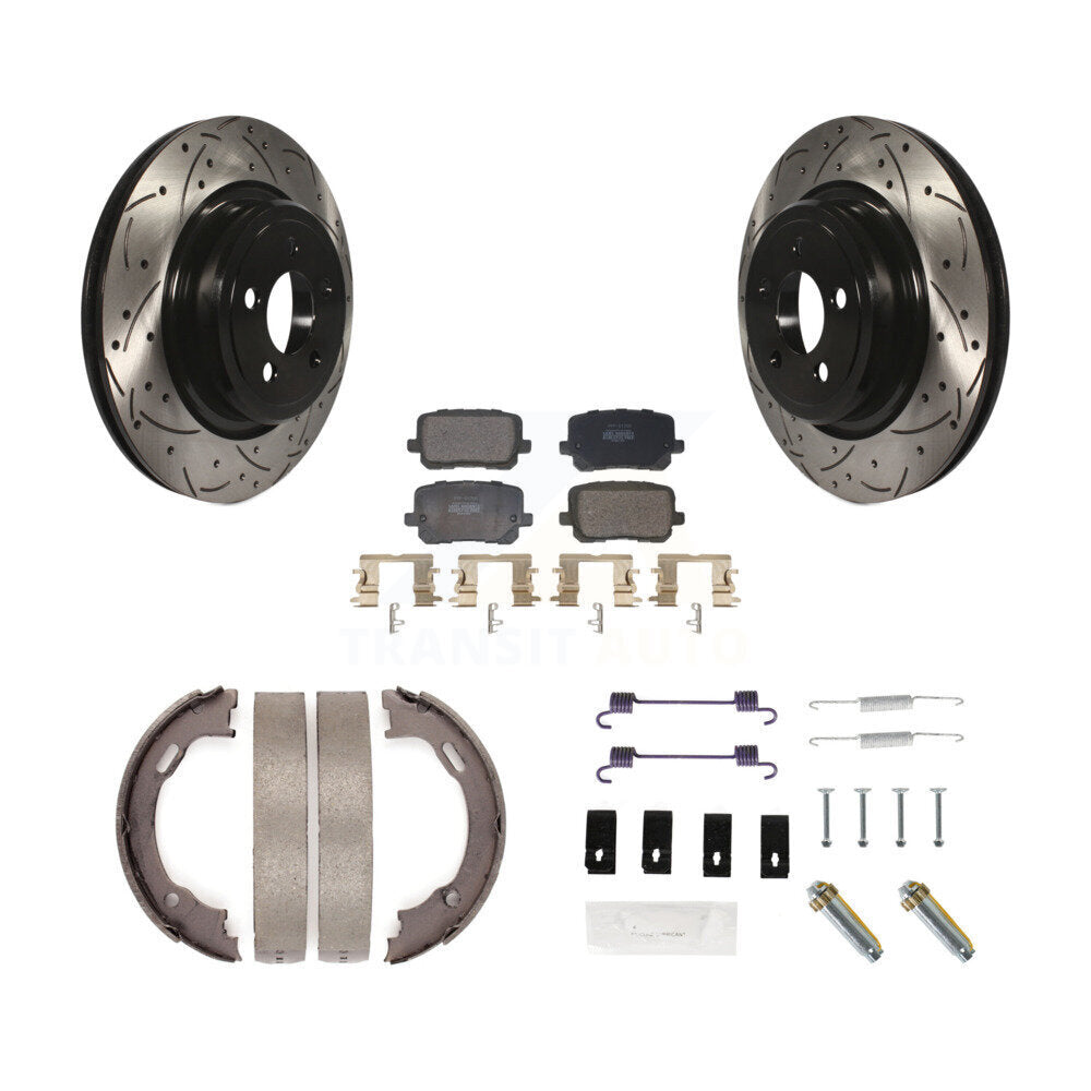 Transit Auto KDF-102049 Disc Brake Kit for 2020-2021 Dodge Charger - Rear